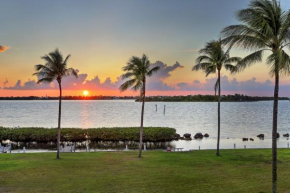 Waterfront luxury Villa 59 with sunset views and boat slip townhouse